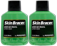 Skin Bracer de Mennen, botella tras afeitado, sensación fresca y ligera para terminar la rutina.