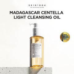 SKIN1004 Aceite Limpiador Ligero, botella suave para limpieza diaria.