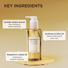 SKIN1004 Aceite limpiador suave, enjuague fácil sin residuos.