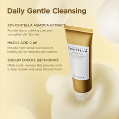 Skin1004 Centella: espuma hidratante que protege la barrera.
