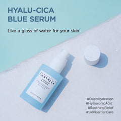 Controlled, mess-free application with Skin1004 Hyalu-Cica Blue Serum pump