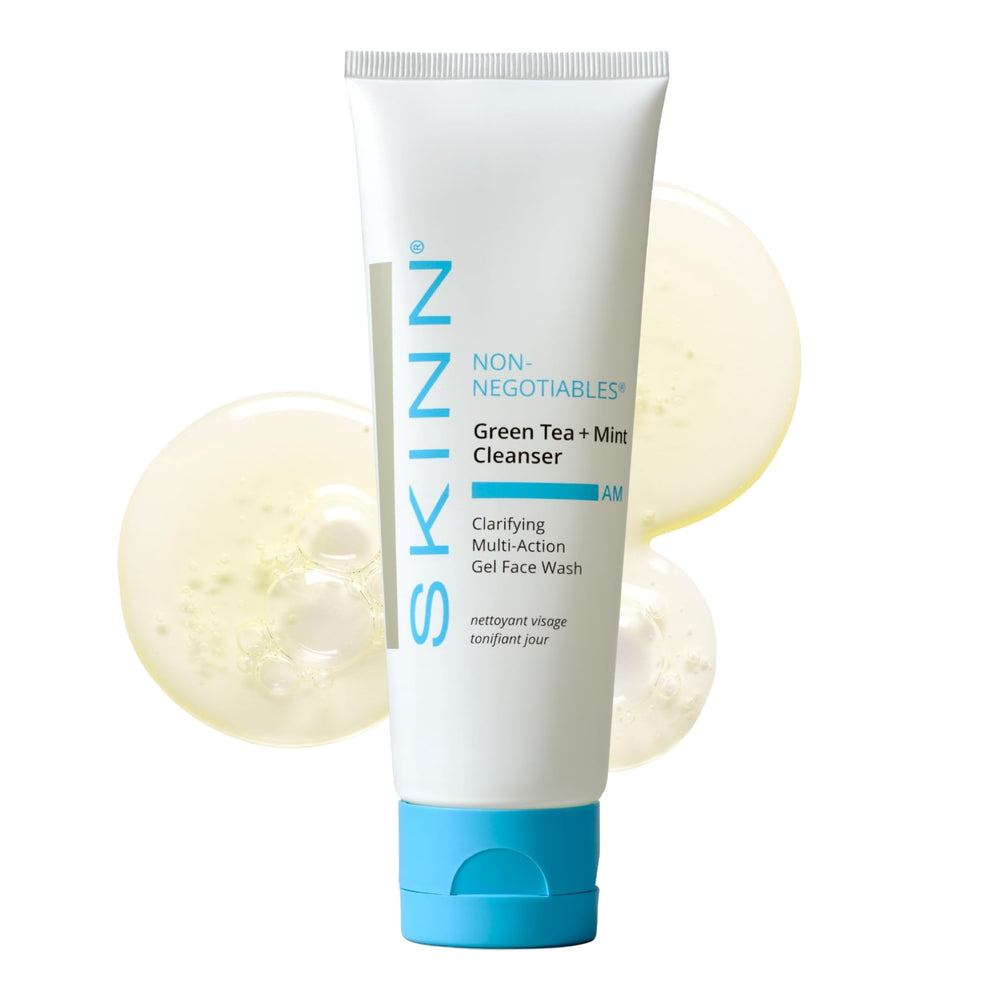 SKINN limpiador facial matutino con té verde y menta para empezar el día