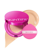 Skintific Pink Glow Cushion compact open for natural radiant finish