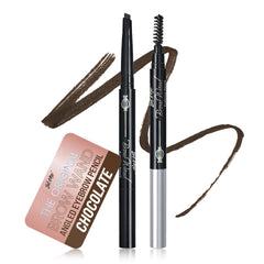 Skone Brow Wand embellece el embalaje para retoques en la bolsa.