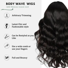 SkyGrow frontal lace 13x6 línea natural para peinado suave y cómodo.