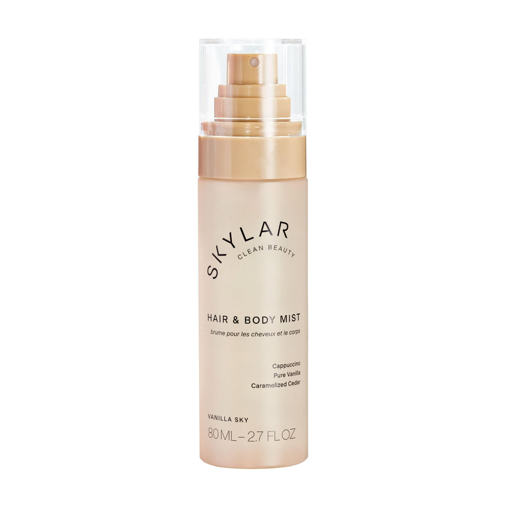 Skylar Vanilla Sky bruma para cabello y piel para uso diario suave