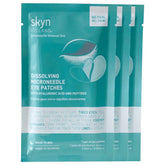 Parche skyn iceland con microneedles disolubles para hidratacion ocular y activos