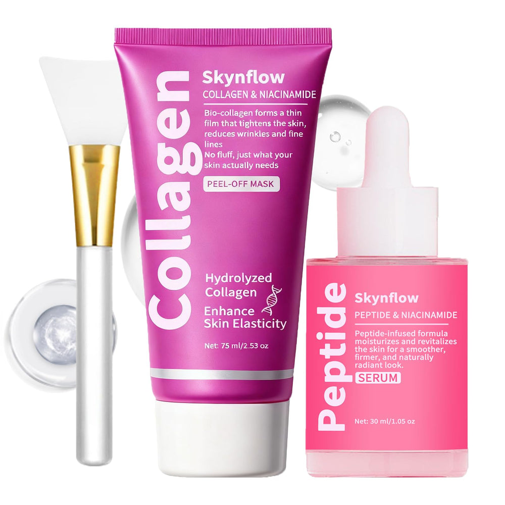 SKYNFLOW mascarilla colágeno despegable para piel limpia y suave