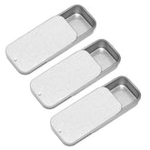 SKYPIA Latas para bálsamo labial con tapa deslizante, ideales para almacenamiento ordenado.