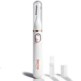 SleekSnip cejas trimmer con doble cara para delineado preciso.