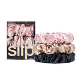 SLIP gomita seda rosa grande, suave para cabello y evita tirones diarios
