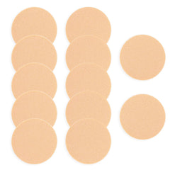 Esponjas Sliverdew redondas para base, no absorben producto para una aplicación uniforme.