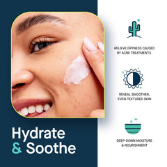 SLMD Crème Visage Hyaluronique – sans huile, hydratation sans obstruer les pores.