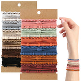 Coleteros SLNZAPTY con trenza bohemia multicolor ideales para peinados con estilo.