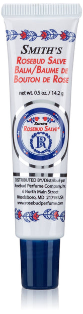 Smith's Rosebud Salve, tubo-14-2-g, para labios suaves e hidratados en cualquier momento.