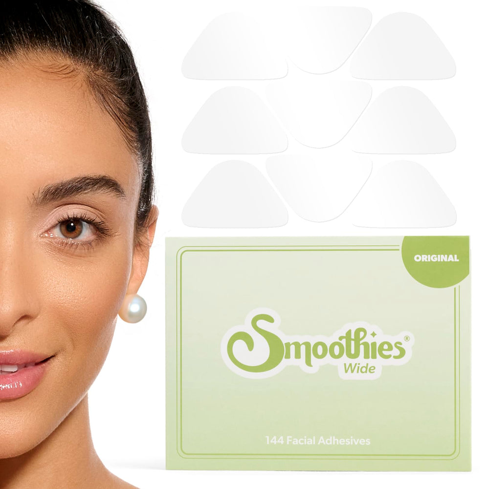 Parches Smoothies para arrugas en el rostro durante la noche, suavizan líneas finas.