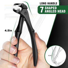 SMZHealing cortaúñas con boca amplia de 37 mm para uñas gruesas.