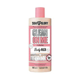 Soap & Glory Clean on Me: botella con espuma cremosa para piel suave