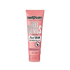 Soap & Glory Heel Genius crema para talones secos, hidratación profunda para pies suaves.