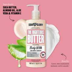 Aplicación en la mano de Soap & Glory Original Pink para piel suave.