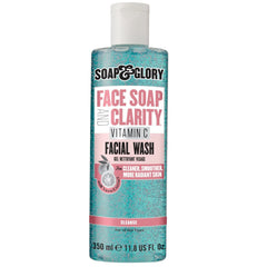 Soap & Glory Vitamin C limpiador facial espumoso 3 en 1 para piel limpia y radiante