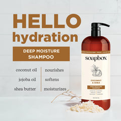 Soapbox aloe vera, hoja que aporta suavidad al cabello.