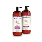 Soapbox Biotin Superfruit Shampoo – bouteille 1 L, soin capillaire nourrissant