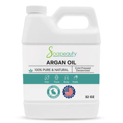 Soapeauty Huile d'Argan – bouteille pure, hydratation naturelle pour la peau.
