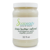 Soapeauty manteca de karité puro en envase, textura suave para piel y cabello.
