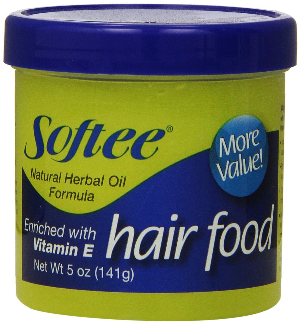 Softee Alimento Capilar con Vitamina E, botella iluminada para brillo suave.