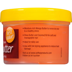 Softee Mango Shea Butter Daily Hair Dress para cabello suave y manejable