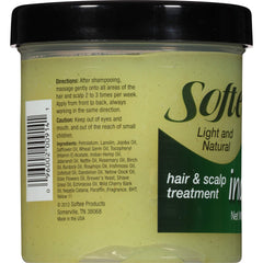 Softee Tratamiento Cabello Cáñamo Indio, textura ligera para peinar sin peso.
