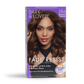 SoftSheen Dark and Lovely Brown Sugar 386: bote color con nutrición intensiva para el cabello.