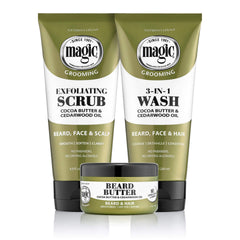 SoftSheen Magic Beard Wash, uso diario para rostro, barba y cabello.