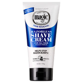 SoftSheen Magic Razorless Crema, botella lista para depilar sin rasurar.
