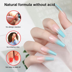 Aplicación del primer Sokgo en uñas, adherencia mejorada