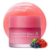 Sokgo mascarilla labial nocturna hidratante con bayas para labios suaves al despertar.