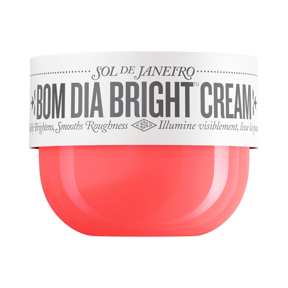 Sol de Janeiro Bom Dia AHA crema corporal: textura cremosa para piel suave e iluminada.