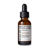 Some By Mi Galactomyces Vitamina C serum, botella, ilumina tono y textura de la piel.