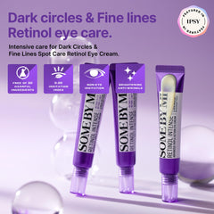 SOME BY MI Retinol Eye Cream: tubo de 30 ml, textura suave que hidrata la piel.