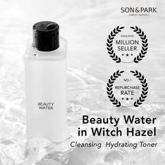 SON&PARK Agua de Belleza: aplicación con disco de algodón para limpieza suave