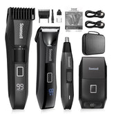 Soonsell Manscape muestra la rueda de ajuste para elegir la longitud ideal de la barba.