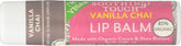 soothing touch bálsamo labial vegano vainilla especiada, vista frontal del pack de 3 para hidratación diaria