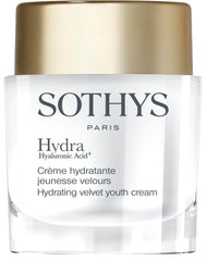 SOTHYS crema Velvet juvenil en bote, hidratación duradera para piel normal a seca.