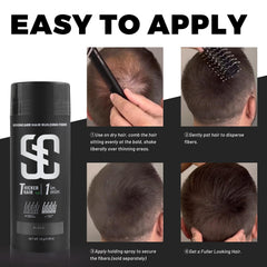 SOVONCARE Fibras capilares color igualado: tono que combina con tu cabello.