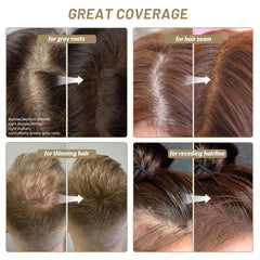 SOVONCARE polvos para canas en raíces grises para uniformidad.