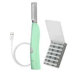 SIMA Dermaplaning Tool, vista frontal: exfoliación suave para piel radiante