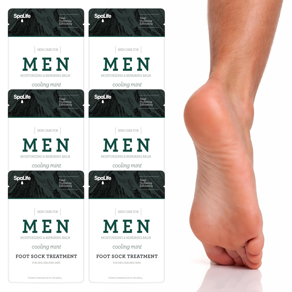 Spa Life bálsamo reparador de menta para pies, alivio refrescante y cuidado profundo.