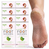 SpaLife mascarilla para pies en empaque, cuidado intensivo para pies secos