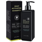 SPARTAN HAIR champú activador de raíces en botella para fortalecer el cabello.
